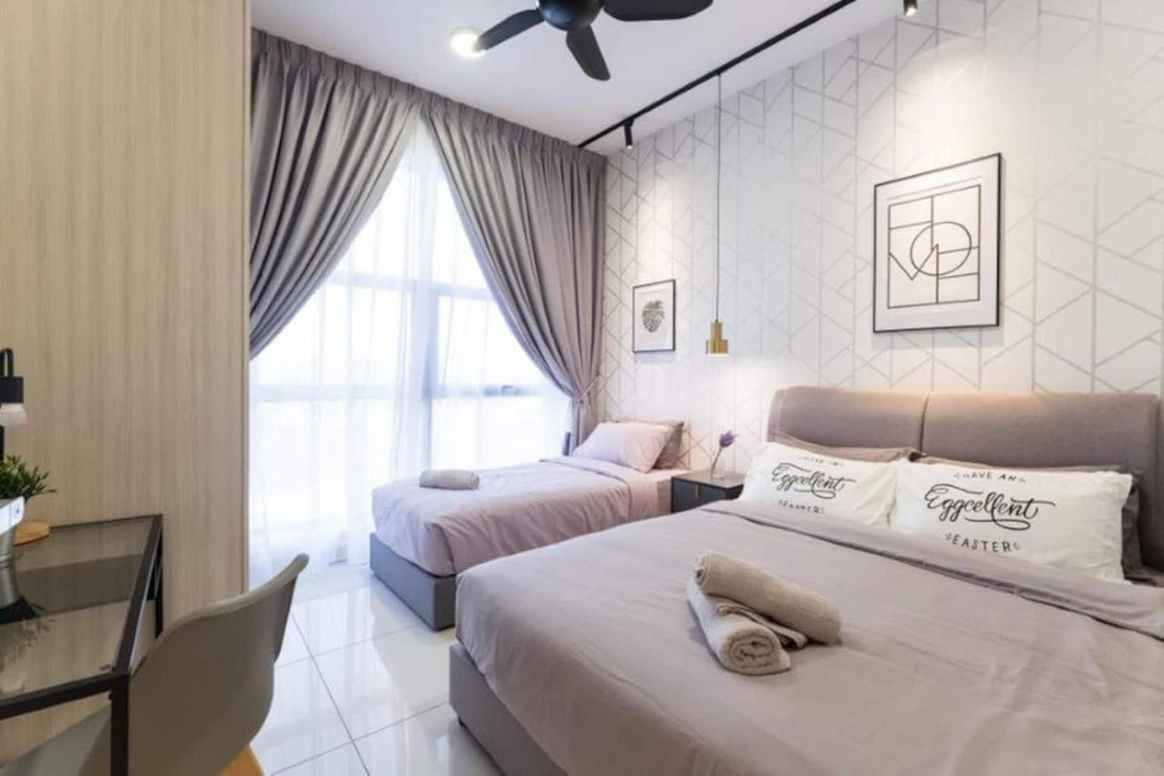 דירות קואלה לומפור Arte Mont Kiara 3Pax Jacuzzi Pool Gym Near Mitec Matrade מראה חיצוני תמונה